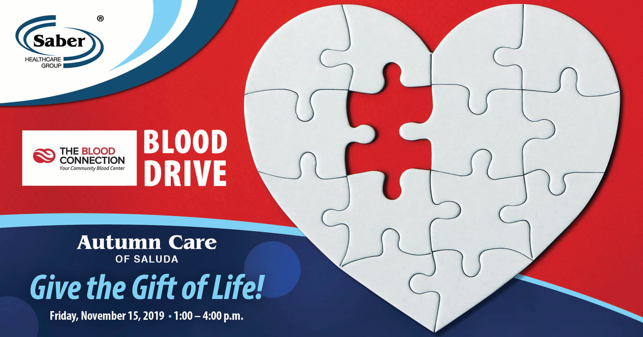 November Blood Drive at Autumn Care of Saluda